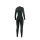 Mystic Obleka EVOLVE 3-2 Frontzip Women - 900 Black