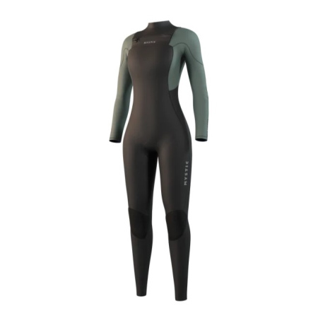 Mystic STAR 3-2 Double Frontzip Fullsuit Women - 643 Dark Olive