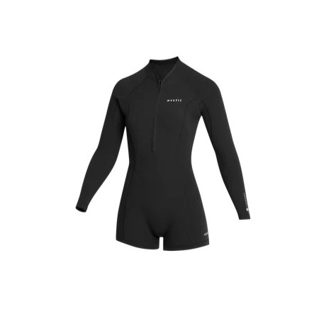 Mystic LUNAR 2-2 Longarm Shorty Frontzip Women - 900 Black