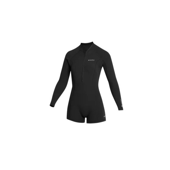 Mystic LUNAR 2-2 Longarm Shorty Frontzip Women - 900 Black