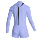 Mystic LUNAR 2-2 Longarm Shorty Backzip Women - 438 Iris Blue