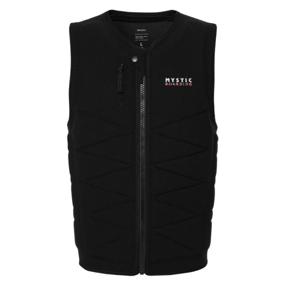 Mystic OUTLAW Impact Vest Frontzip Wake - 900 Black