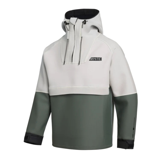 Mystic Jakna FURY Neoprene Hoodie 3-2 - 643 Dark Olive