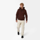 Majica Mystic BRAND Hood - 737 Deep Brown