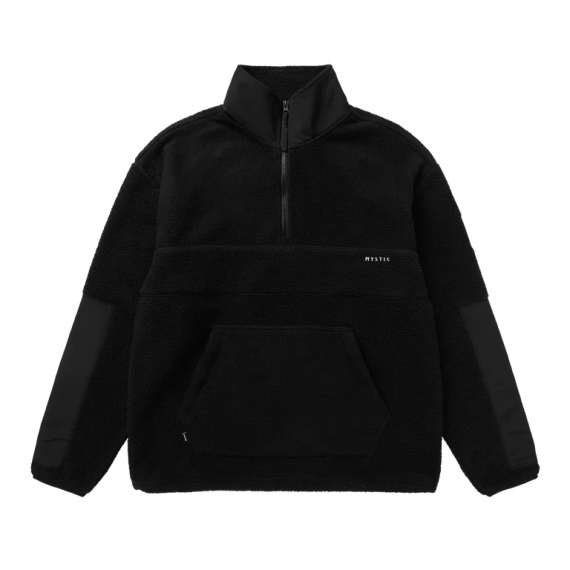 Majica Mystic DTS Fleece Half Zip - 900 Black