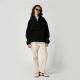 Majica Mystic DTS Fleece Half Zip - 900 Black