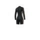 Mystic Obleka BRAND Longarm Shorty 3-2 Backzip Flatlock Women - 900 Black