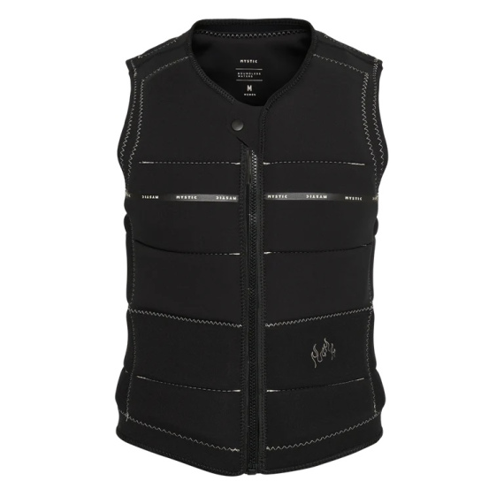 Mystic Jopič RASPA ELENA Impact Vest Frontzip Wake Women - 900 Black