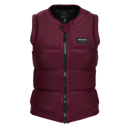Mystic Jopič STAR Impact Vest Frontzip Wake Women - 322 Oxblood Red