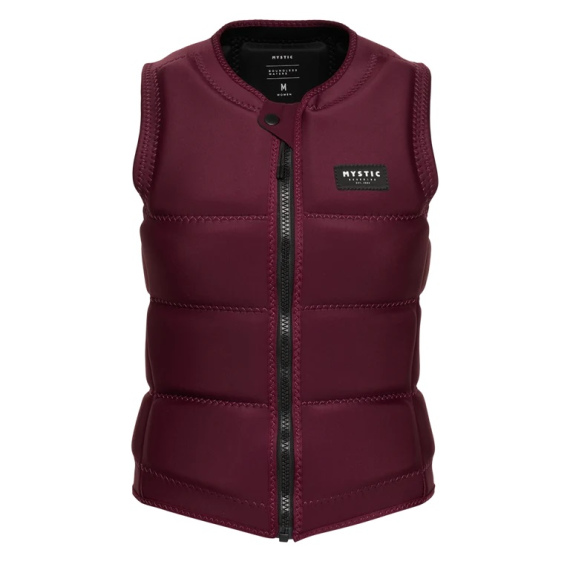 Mystic Jopič STAR Impact Vest Frontzip Wake Women - 322 Oxblood Red