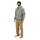 Majica Rehall KICK-R - 1009 Grey Melange