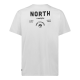 Majica North FLY SS - 100 White