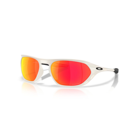 Očala Oakley CAGE JACKET - 9537-05 Matte Mist-Prizm Ruby