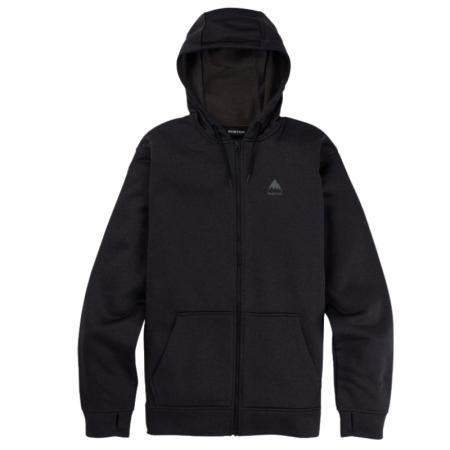 Burton OAK Zip Hoodie - A30 True Black Heather