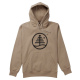 Burton FAMILY TREE Hoodie - Ah2 Summit Taupe