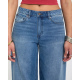 Hlače Volcom STONED BF LOWRISE - Worn Light Blue