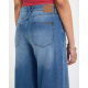 Hlače Volcom STONED BF LOWRISE - Worn Light Blue