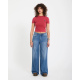 Hlače Volcom STONED BF LOWRISE - Worn Light Blue