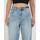 Hlače Volcom STONED BF HIRISE - Dusty Blue Wash