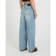 Hlače Volcom STONED BF HIRISE - Dusty Blue Wash