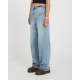 Hlače Volcom STONED BF HIRISE - Dusty Blue Wash