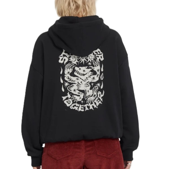 Volcom MOOVE ON PO Hoodie - Vintage Black