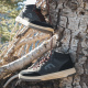 Etnies LOOT HIGH WR - Black-Dark Grey