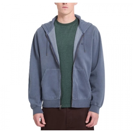 Volcom SINGLE STONE PW ZIP Hoodie - Storm Blue