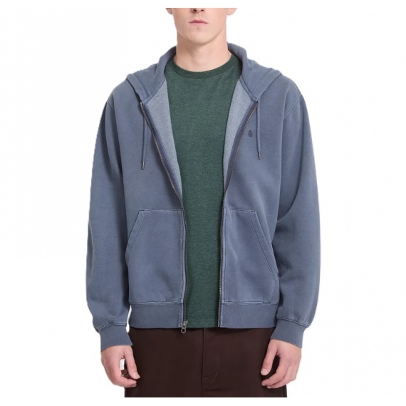 Volcom SINGLE STONE PW ZIP Hoodie - Storm Blue