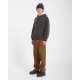 Volcom SINGLE STONE PW PO Hoodie - Rinsed Black