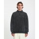 Volcom SINGLE STONE QUARTER ZIP Sweat - Light Acid Black
