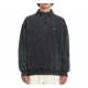 Volcom SINGLE STONE QUARTER ZIP Sweat - Light Acid Black