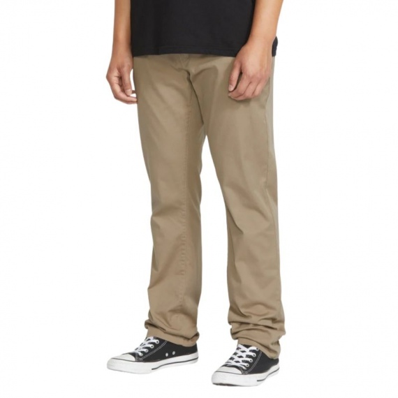 Hlače Volcom FRICKIN MODERN STRET - Khaki