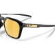 Oakley HSTN SQ 2.0 - 9555-07 Polished Black-Prizm 24K Polarized