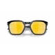 Oakley HSTN SQ 2.0 - 9555-07 Polished Black-Prizm 24K Polarized
