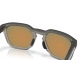 Oakley HSTN SQ 2.0 - 9555-06 Matte Grey Smoke-Prizm Ruby Polarized