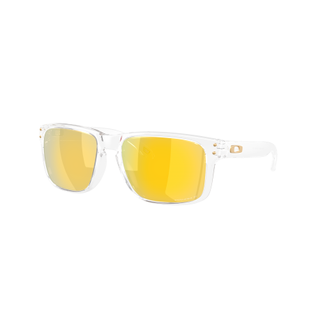 Očala Oakley HOLBROOK - 9102-Ad Clear-Prizm 24K Polarized