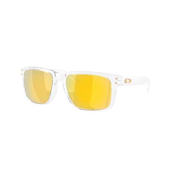 Očala Oakley HOLBROOK - 9102-Ad Clear-Prizm 24K Polarized