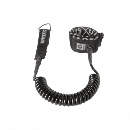 Mystic LEASH SUP COILED - 900 Black