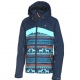 Rehall SPEAR-R Junior Snowjacket - 88395 Aop Raindeer Navy Aqua